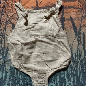Me & Henry Baby Romper with Knotted Straps